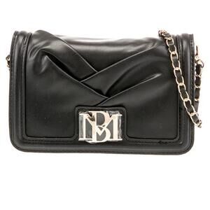 NEW Badgley Mischka Pleated Crossbody Chain Bag (BMXX040)
